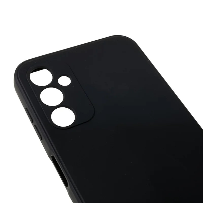 TPU Phone Case for Samsung Galaxy A14 5G / 4G , Straight Edge Design Precise Cutout Protective Cover - Black