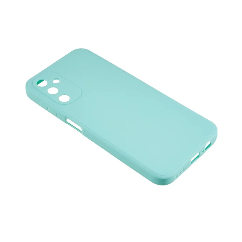 TPU Phone Case for Samsung Galaxy A14 5G / 4G , Straight Edge Design Precise Cutout Protective Cover - Baby Blue