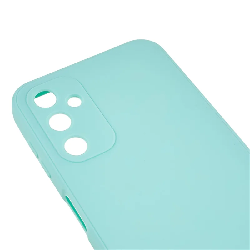 TPU Phone Case for Samsung Galaxy A14 5G / 4G , Straight Edge Design Precise Cutout Protective Cover - Baby Blue