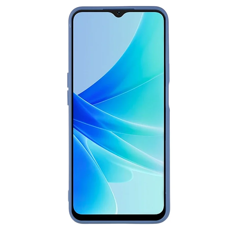 For Oppo A57 4G Straight Edge Soft TPU Case Precise Cutout Anti-scratch Phone Cover - Lavender Grey