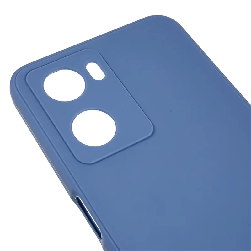 For Oppo A57 4G Straight Edge Soft TPU Case Precise Cutout Anti-scratch Phone Cover - Lavender Grey