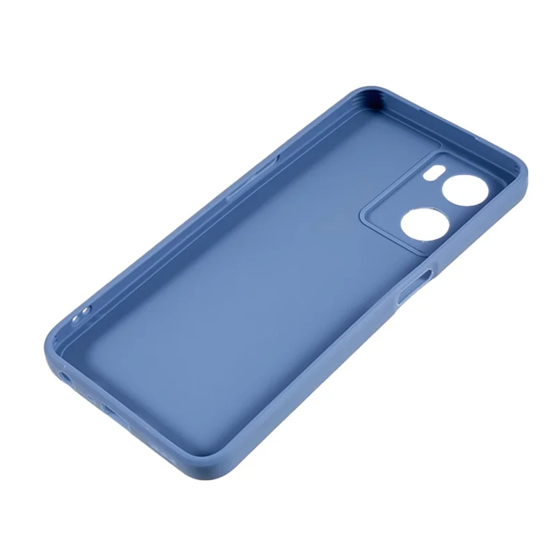 For Oppo A57 4G Straight Edge Soft TPU Case Precise Cutout Anti-scratch Phone Cover - Lavender Grey