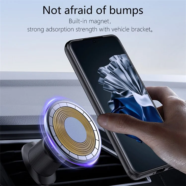 For Huawei P60 Pro / P60 Kevlar Fiber TPU Anti-drop Phone Case Magnetic Protective Cover