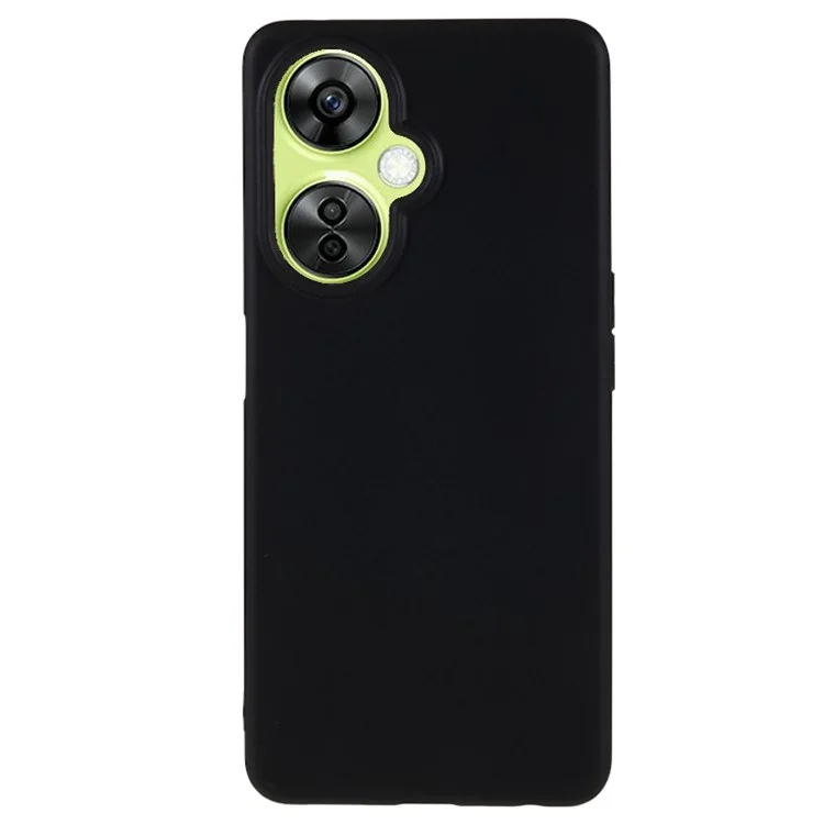 For OnePlus Nord CE 3 Lite 5G / Nord N30 5G Soft TPU Matte Phone Case Anti-drop Protective Back Cover - Black