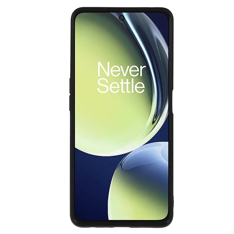 For OnePlus Nord CE 3 Lite 5G / Nord N30 5G Soft TPU Matte Phone Case Anti-drop Protective Back Cover - Black
