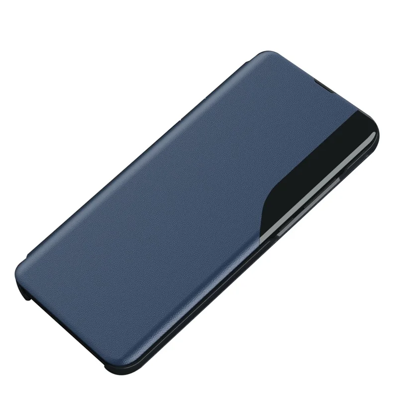 Para Xiaomi Redmi Note 12 4G Funda de Pie Antiarañazos de Cuero de PU Cubierta de Teléfono - Zafiro