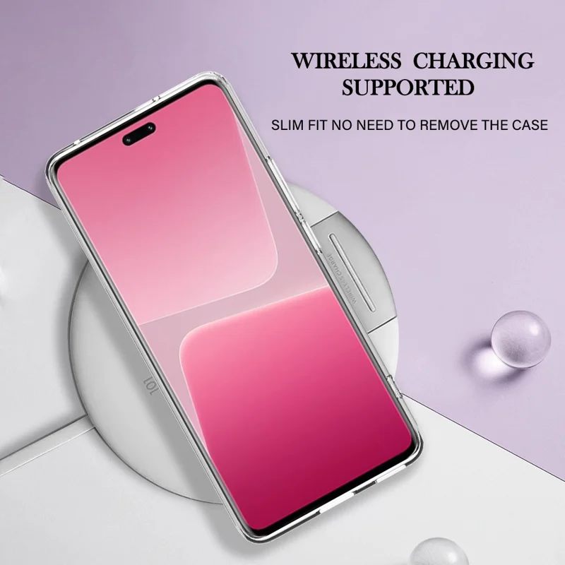 YB IMD Series-16 Style E For Xiaomi 13 Lite / Civi 2 5G Phone TPU Case IMD Marble Pattern 2.0mm Electroplating Cover - Pink