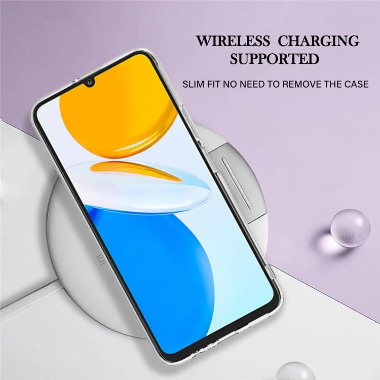 Custodia per telefono con motivo in marmo YB IMD Series-16 Style E per Honor X7, cover in TPU da 2,0 mm con elettroplaccatura antiurto - Rosa