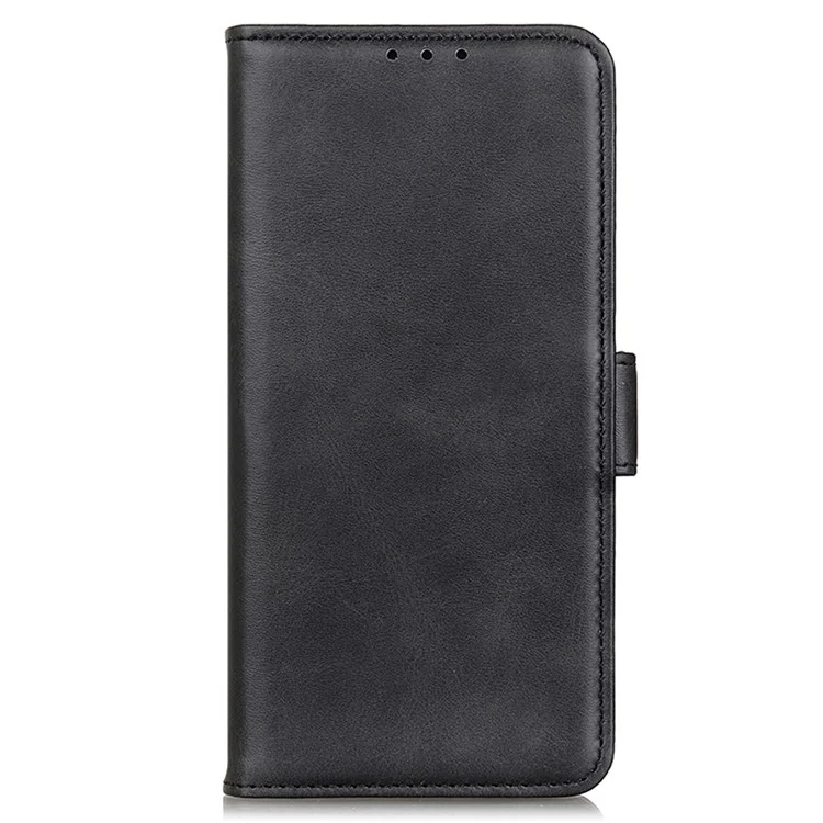Per Google Pixel 8 Pro Custodia Portafoglio Protettiva Texture in Pelle di Mucca Stand Antiurto Custodia per Telefono - Nero