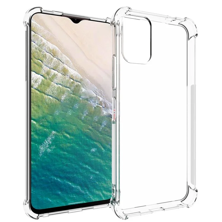 Anti-Rutsch-Handyhülle für Nokia C32, Stoßabsorbierende TPU-Handyhülle mit Luftpolster-Ecken