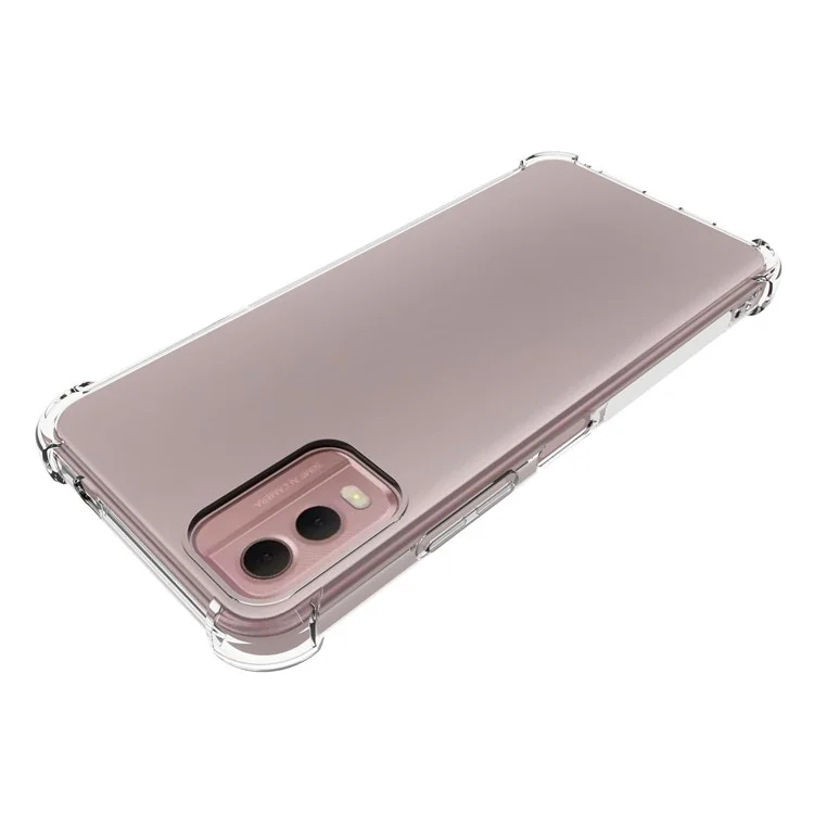 Anti-Slip Phone Case for Nokia C32 , Four Corner Airbag Shock-Absorbed Corner TPU Phone Cover