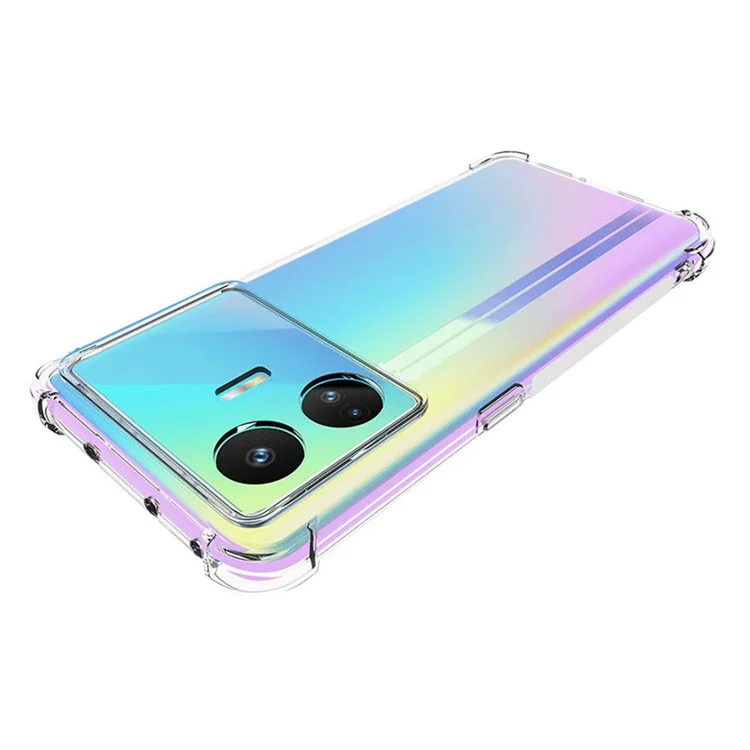 Pour Realme GT Neo5 SE 5G Anti-Slip Clear Soft TPU Phone Case Mobile Phone Back Cover Shell