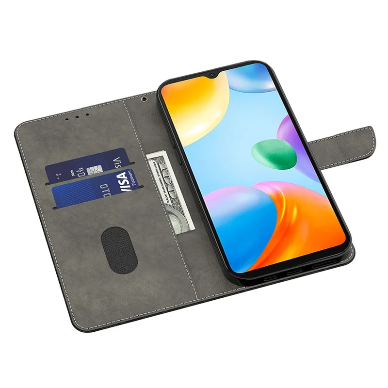 PU Leather Flip Cover for Xiaomi 13 Lite / Civi 2 Wallet Phone Case 3D Pattern Printing Phone Shell with Strap - Two Cats