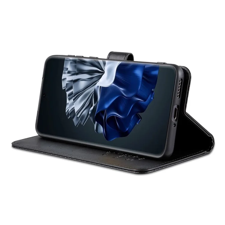 Étui de protection pour téléphone AZNS pour Huawei P60 / P60 Pro en cuir PU anti-chute - Noir
