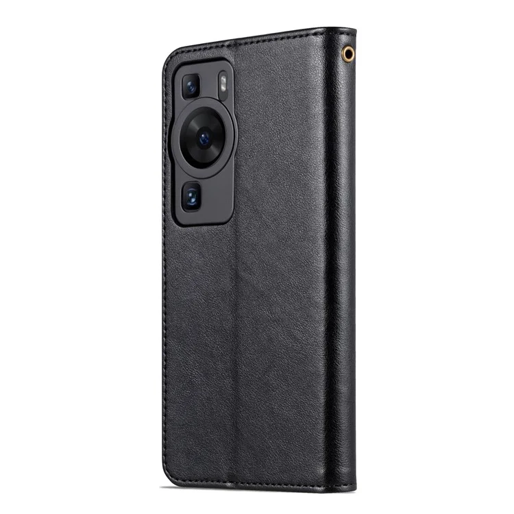 Étui de protection pour téléphone AZNS pour Huawei P60 / P60 Pro en cuir PU anti-chute - Noir