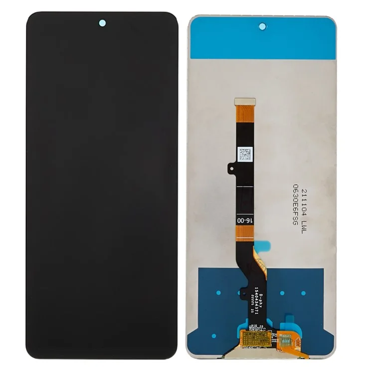 Per Tecno Camon 18T Grade S OEM LCD Screen e Digitizer Assembly Parte di ricambio (senza logo)