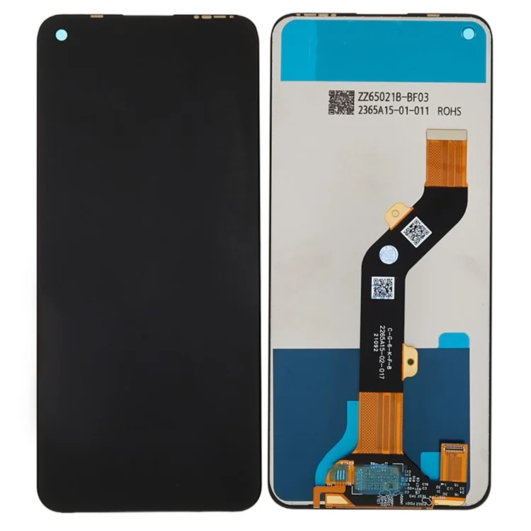 Per Tecno Camon 18i CG6 Grado B LCD Screen e Digitizer Assembly Parte di ricambio (senza logo)
