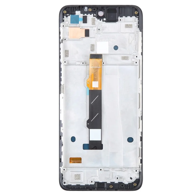Para Motorola Moto G42 4G XT2233 Peça de Montagem de Tela e Digitalizador OEM Grau S AMOLED + Estrutura (sem Logotipo)