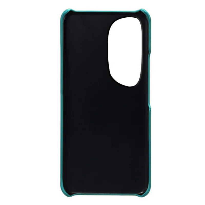 For Huawei P60 Art Phone Case 2 Card Slots Pocket PU Leather + Hard PC Cover - Green