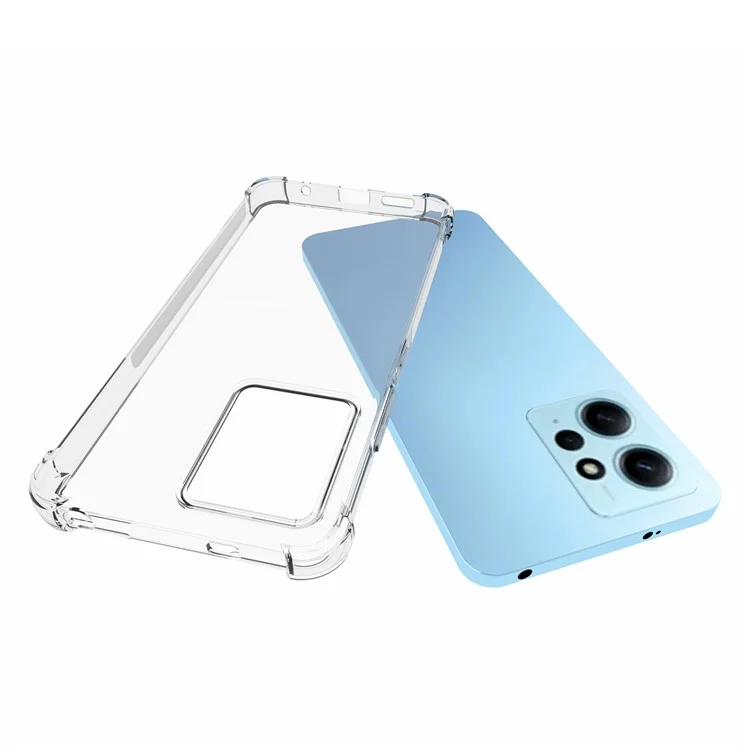 Anti-Slip Phone Case for Xiaomi Redmi Note 12 4G Shockproof Four Corner Airbag Soft TPU Phone Cover