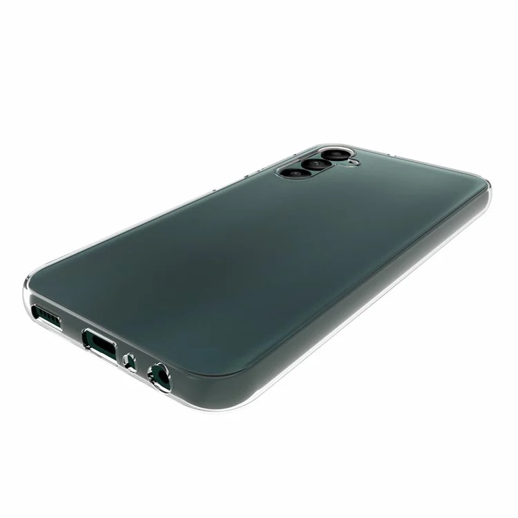 For Samsung Galaxy A24 4G (162.1 x 77.6 x 8.3mm) Glossy Watermark-Free TPU Phone Case Transparent Mobile Phone Cover