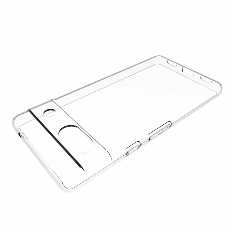 For Google Pixel 7a Watermark-Free TPU Cell Phone Case Glossy Drop Resistant Mobile Phone Cover Shell