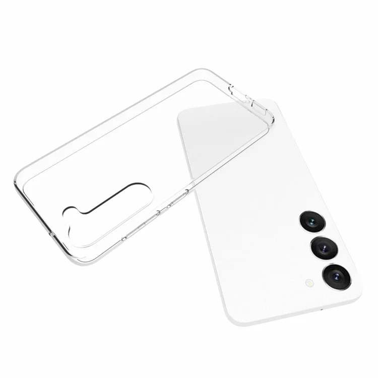 For Samsung Galaxy S23 Shockproof Glossy Watermark-Free TPU Cell Phone Case Mobile Phone Cover Shell