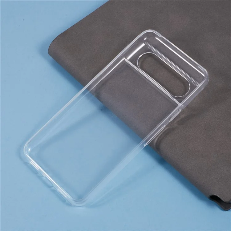 For Google Pixel 8 Clear Mobile Phone Cover Glossy Watermark-Free TPU Cell Phone Case Shell