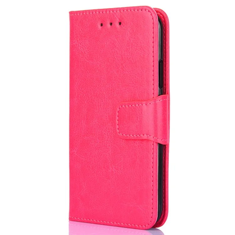 Housse anti-gouttes pour TECNO Spark 10C 4G, étui portefeuille en cuir PU avec support - Rose