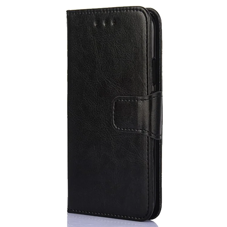 Para TECNO Spark Go 2023 4G Leather Wallet Protective Case Flip Stand Phone Shell - Negro