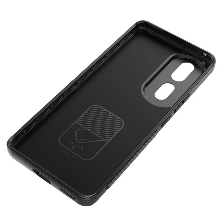 Funda de Teléfono de TPU Resistente para Honor 80 Pro 5G, Anti-Caída, Resistente a Golpes, con Soporte - Negro