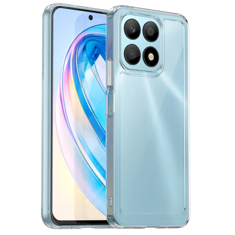 Handyhülle für Honor X8a 4G, Acryl + TPU Handy-Schutzhülle - Transparent