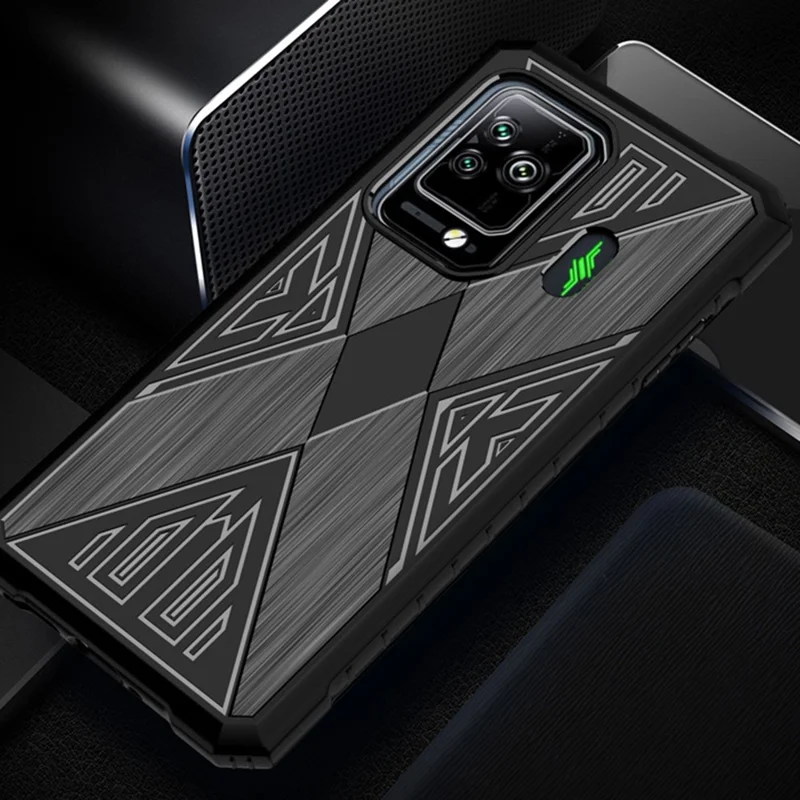 For Xiaomi Black Shark 5 / 5 Pro Protective Back Cover Anti-fingerprint Brushed TPU Phone Case - Grey