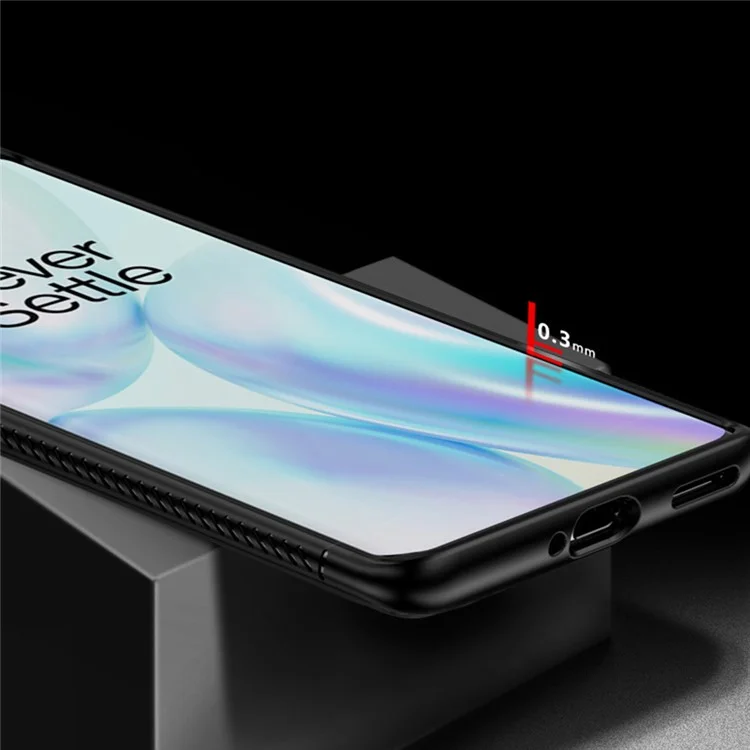 Pour Realme GT Neo 3 5G Anti-drop Soft TPU Case Anti-fingerprint Textured Phone Cover - Noir