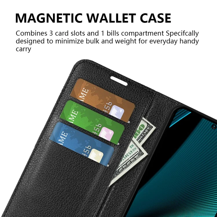 Funda para Teléfono para Infinix Note 11 Pro, Textura de Litchi Cartera de Piel PU Funda de Pie - Rosa