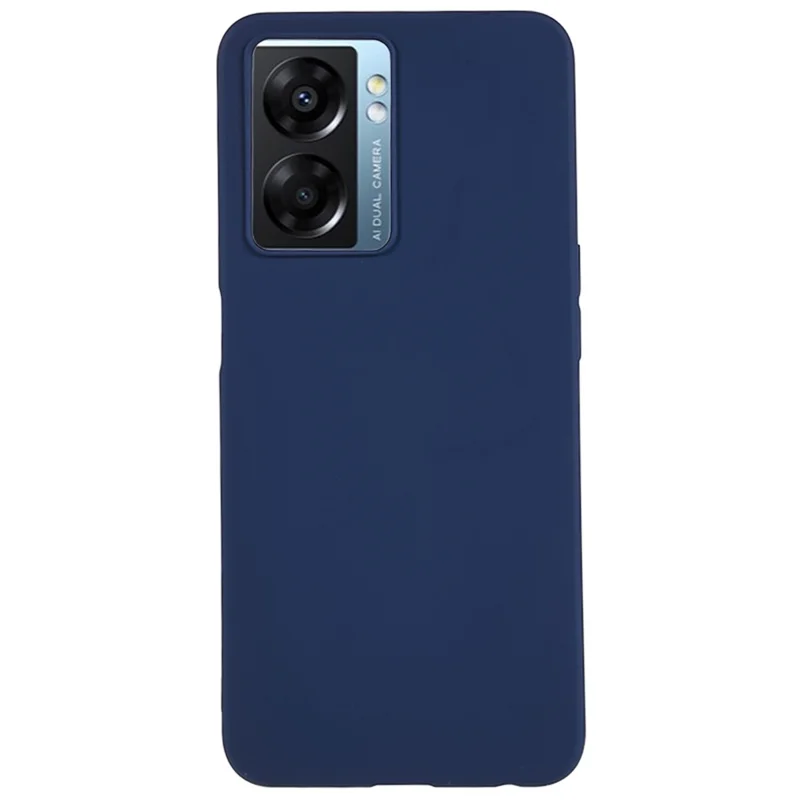 For Oppo A57 (2022) 5G / A77 5G Matte Phone Case Soft TPU Protective Phone Cover - Sapphire