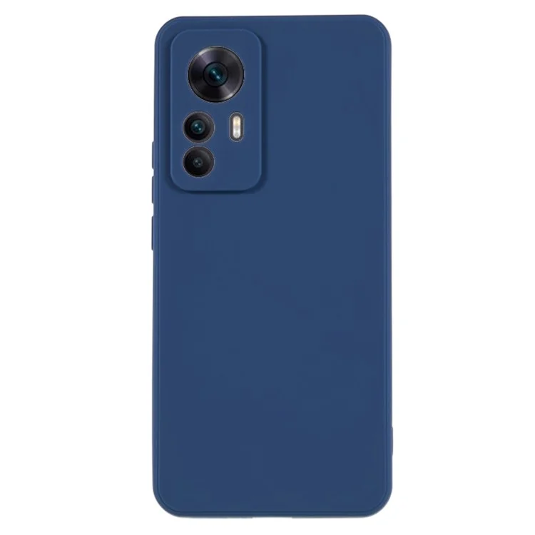 For Xiaomi Redmi K50 Ultra / 12T 5G Soft TPU Phone Case Straight Edge Anti-scratch Back Cover - Sapphire