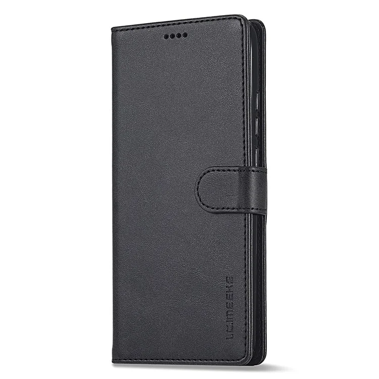 LC.IMEEKE Pour Xiaomi 13 Lite / Civi 2 5G Étui Portefeuille en Cuir PU avec Support - Noir
