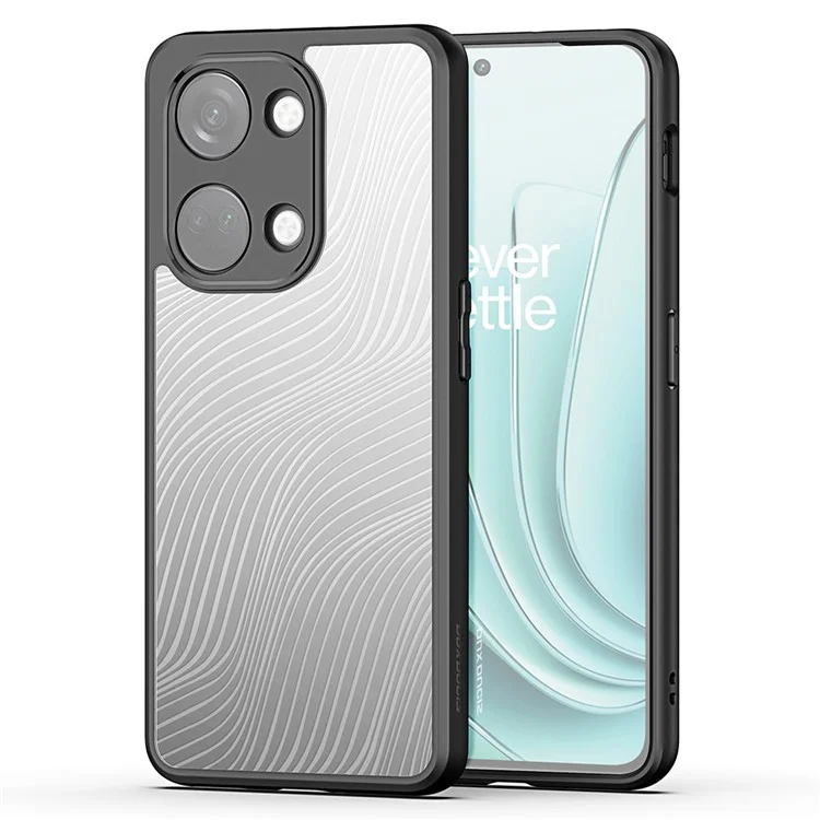 Dux Ducis Aimo -serie Für OnePlus Ace 2V Telefonhülle Matte TPU+PC -abdeckung (reichweite Zertifizierung) - Schwarz