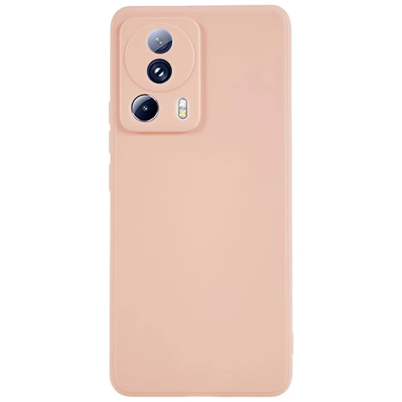 Precise Cutout TPU Case for Xiaomi 13 Lite / Civi 2 5G , Straight Edge Impact Resistant Phone Cover - Pink