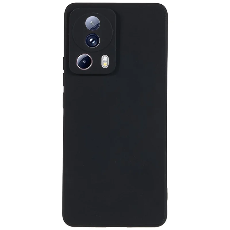 Precise Cutout TPU Case for Xiaomi 13 Lite / Civi 2 5G , Straight Edge Impact Resistant Phone Cover - Black