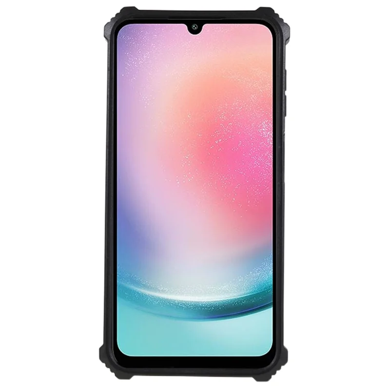 For Samsung Galaxy A24 4G (162.1 x 77.6 x 8.3mm) PC+TPU Phone Case Camouflage Kickstand Cell Phone Cover - Light Green