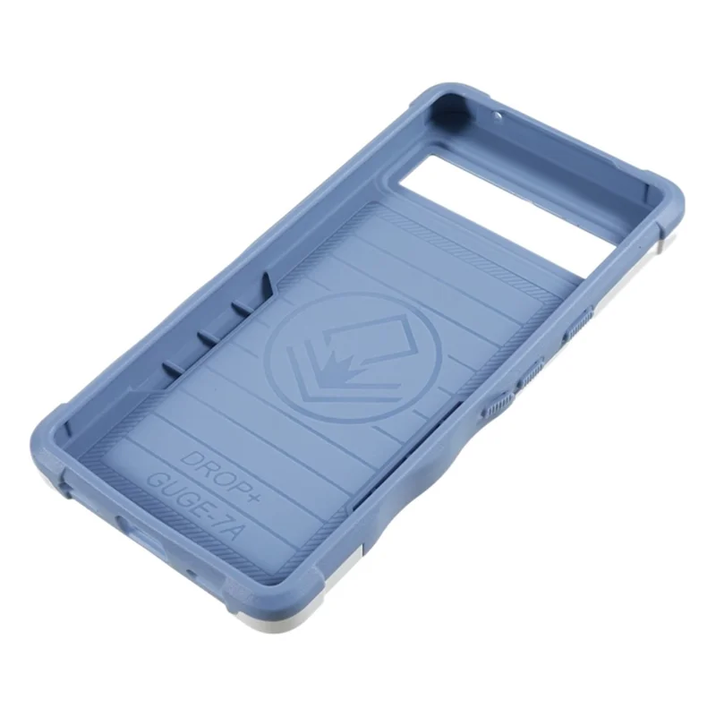 For Google Pixel 7a Kickstand Phone Case PC+TPU Drop-proof Phone Cover - White