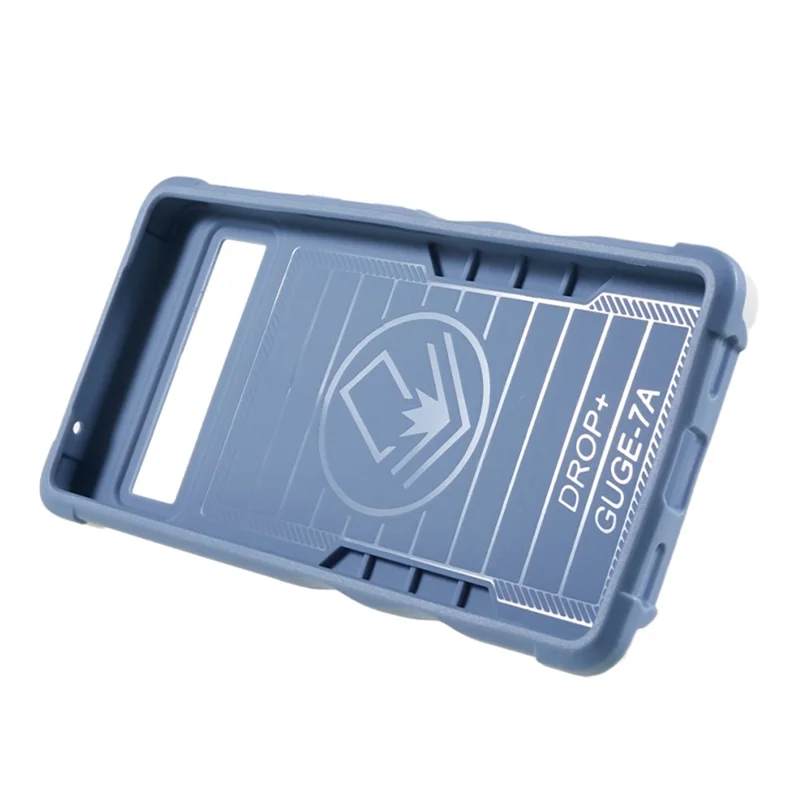 For Google Pixel 7a Kickstand Phone Case PC+TPU Drop-proof Phone Cover - White