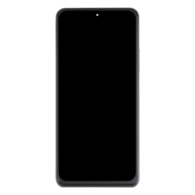 Para Xiaomi Redmi K40 / K40 Pro / K40 Pro+ / Mi 11i Tela OLED de Grau C e Conjunto de Digitalizador + Peça de Reparo do Quadro (sem Logotipo) - Preto