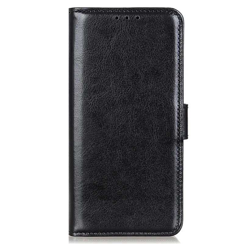 Capa de Telefone para Xiaomi 13 Ultra Couro PU + TPU Carteira Textura de Cavalo Louco Capa de Suporte - Preto