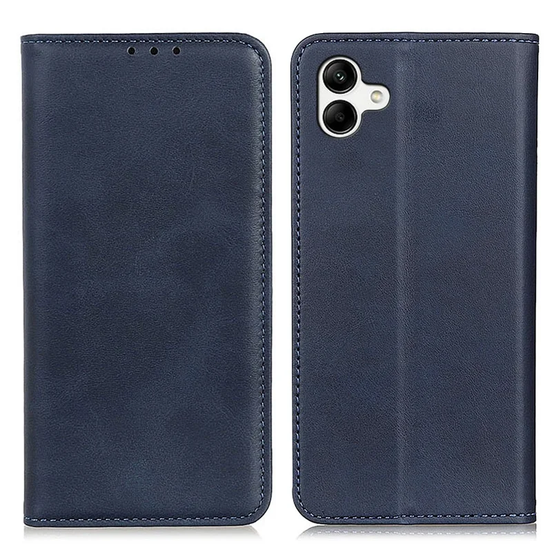 Per Samsung Galaxy F14 5G Stand Wallet Cell Phone Case Split Leather + TPU Cover - Blu