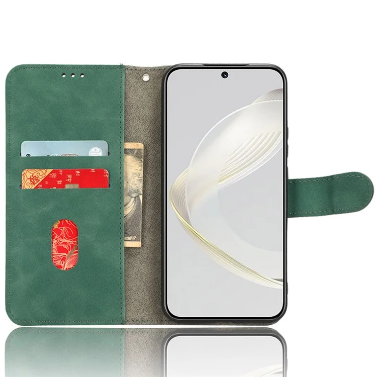 Per Huawei nova 11 / nova 12s 4G / nova 12 Lite 4G Custodia Portafoglio in Pelle PU Antiurto Custodia Flip Stand Touch Skin - Verde