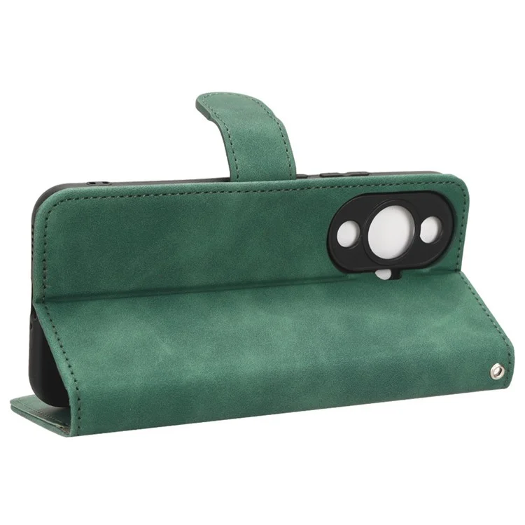 Per Huawei nova 11 / nova 12s 4G / nova 12 Lite 4G Custodia Portafoglio in Pelle PU Antiurto Custodia Flip Stand Touch Skin - Verde