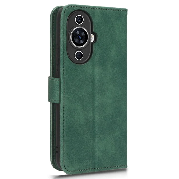 Per Huawei nova 11 / nova 12s 4G / nova 12 Lite 4G Custodia Portafoglio in Pelle PU Antiurto Custodia Flip Stand Touch Skin - Verde